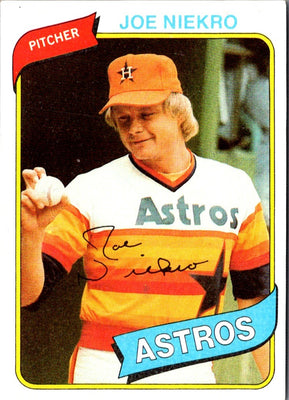 1980 Topps Joe Niekro #226 NM-MT