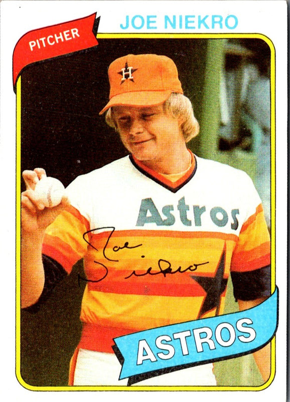 1980 Topps Joe Niekro #226 NM-MT