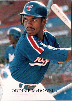 1987 Action SuperStars Series 2 (unlicensed) Oddibe McDowell #33