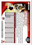 2010 Topps Chrome Santana Moss