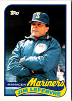 1989 Topps Traded Jim Lefebvre #70T