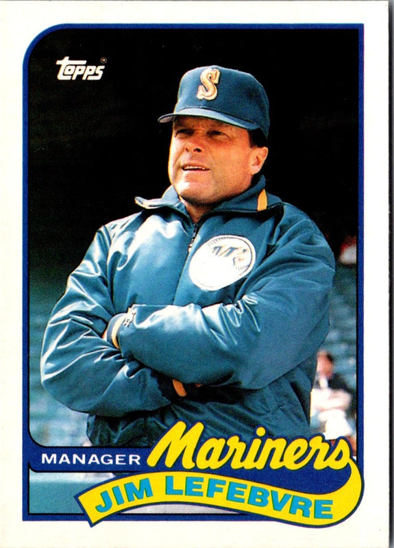 1989 Topps Traded Jim Lefebvre #70T