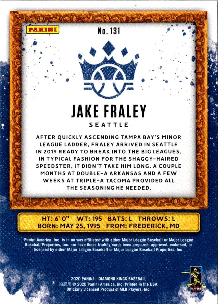 2020 Panini Diamond Kings Jake Fraley