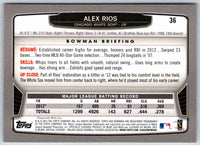 2014 Bowman Alex Rios #36
