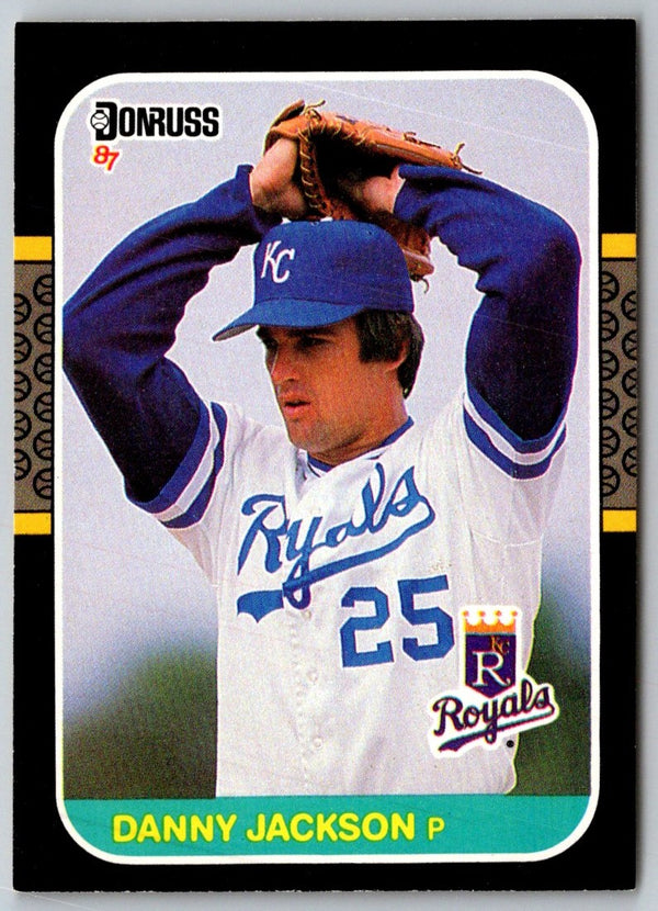 1986 Donruss Danny Jackson #95