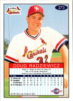 1993 Fleer Excel Doug Radziewicz #273