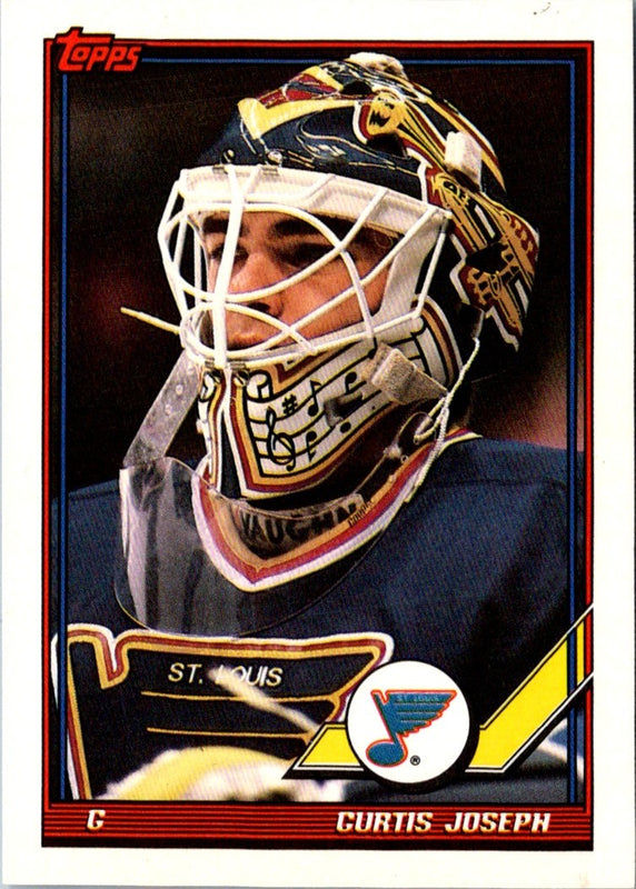 1991 Topps Curtis Joseph #417
