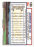 1992 Topps Junior Felix