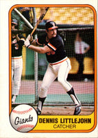 1981 Fleer Dennis Littlejohn #455