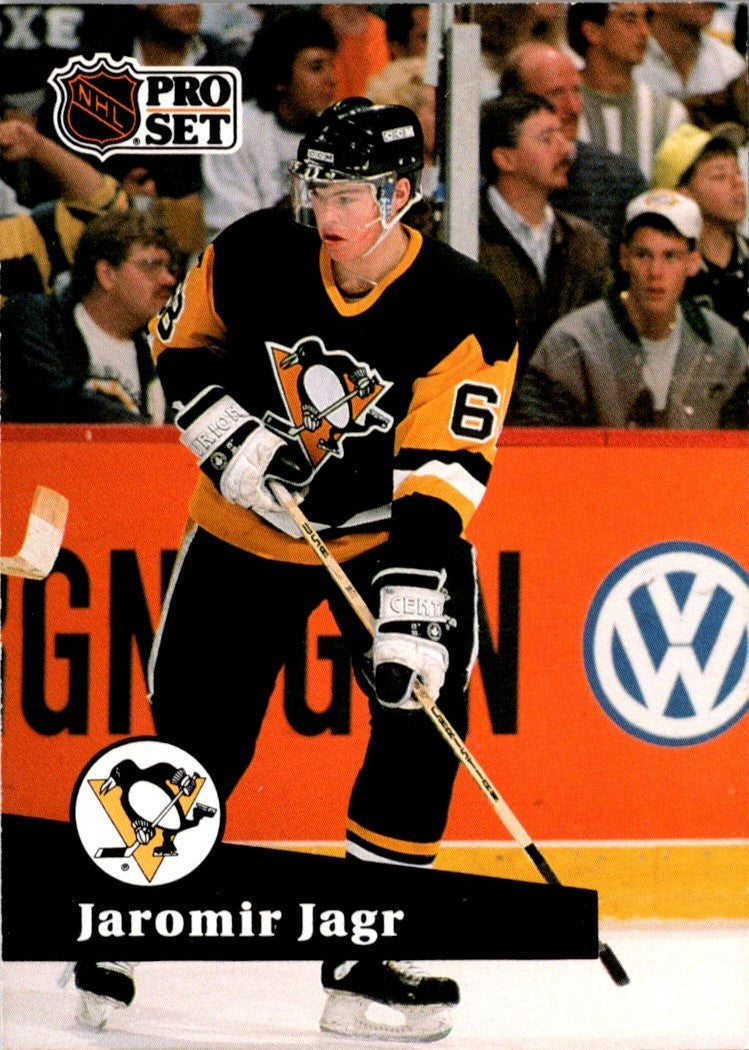 1991 Pro Set Jaromir Jagr