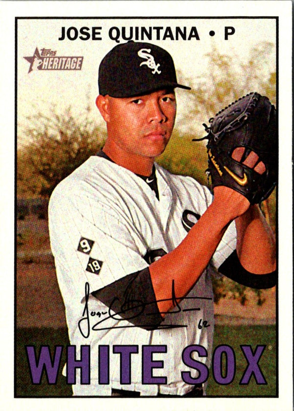 2016 Topps Heritage Jose Quintana #617