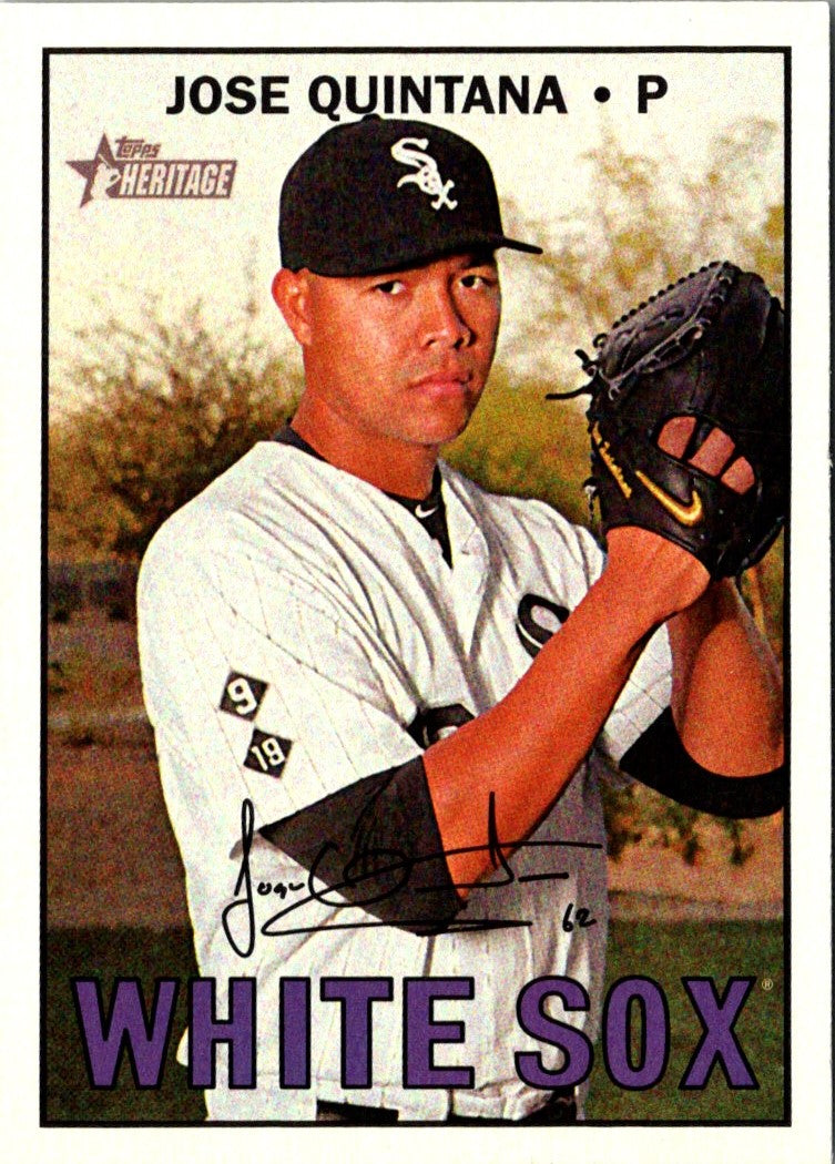 2016 Topps Heritage Jose Quintana