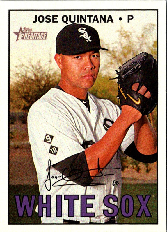 2016 Topps Heritage Jose Quintana #617