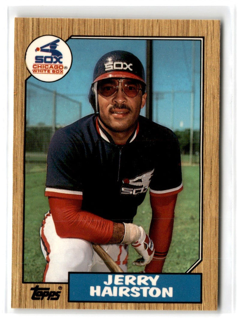 1987 Topps Tiffany Jerry Hairston