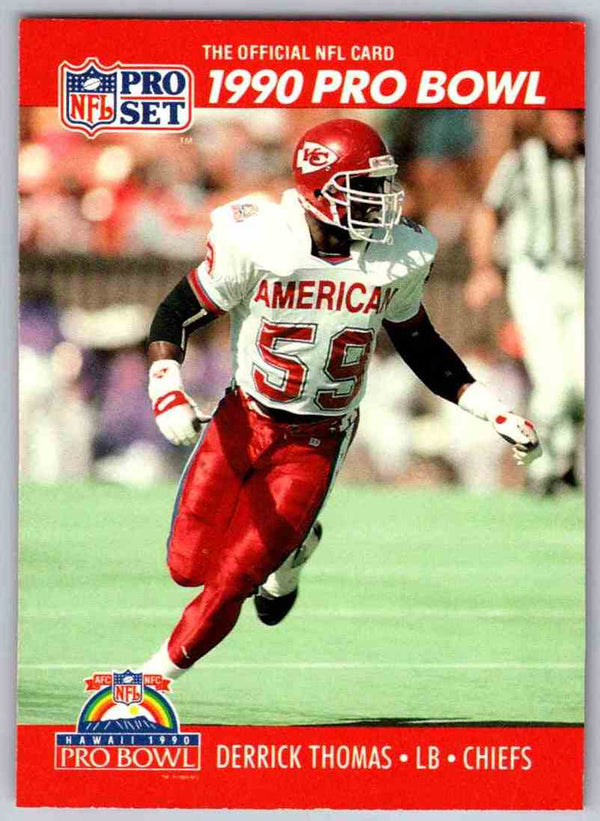1990 Pro Set Derrick Thomas #373
