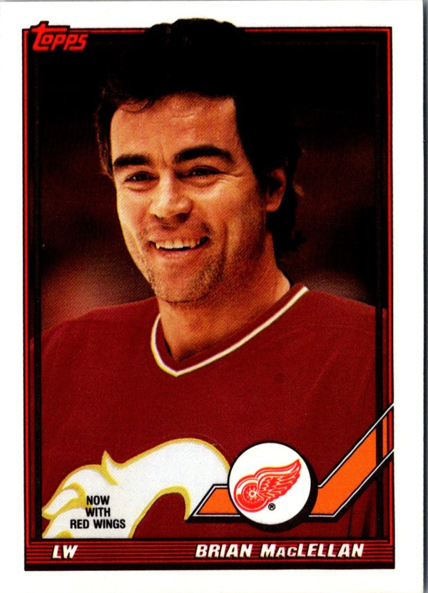 1991 O-Pee-Chee Brian MacLellan #50