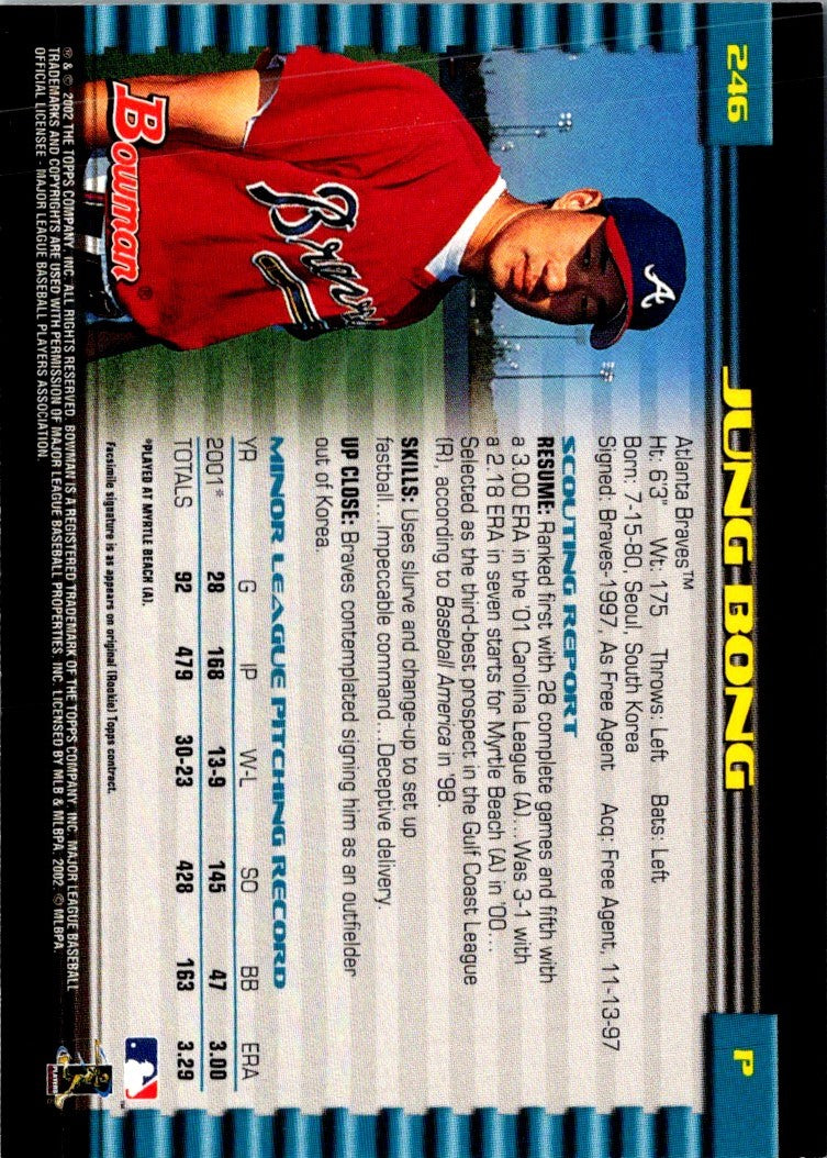 2002 Bowman Jung Bong