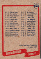 1990 Fleer Wax Box Cards Royals Logo #C-23