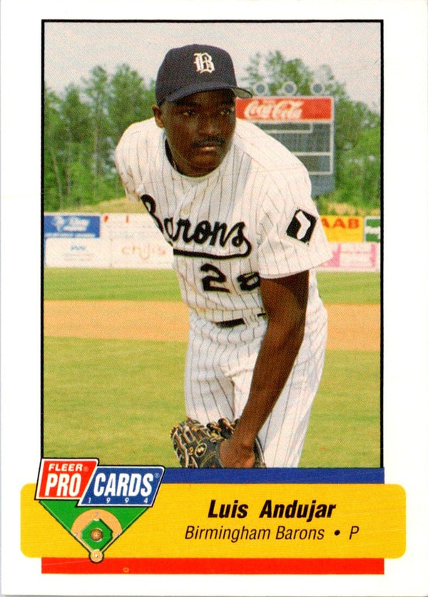 1994 Fleer ProCards Luis Andujar #614