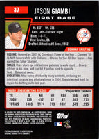 2006 Bowman Jason Giambi #37