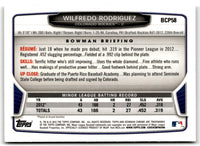 2013 Bowman Chrome Prospects Wilfredo Rodriguez #BCP58