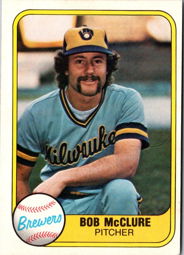 1981 Fleer Bob McClure #520