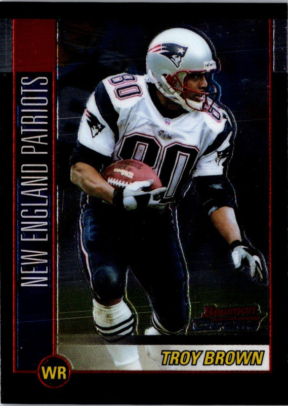 2002 Bowman Troy Brown #37