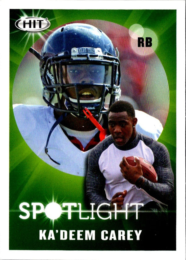 2014 SAGE HIT Ka'Deem Carey #143