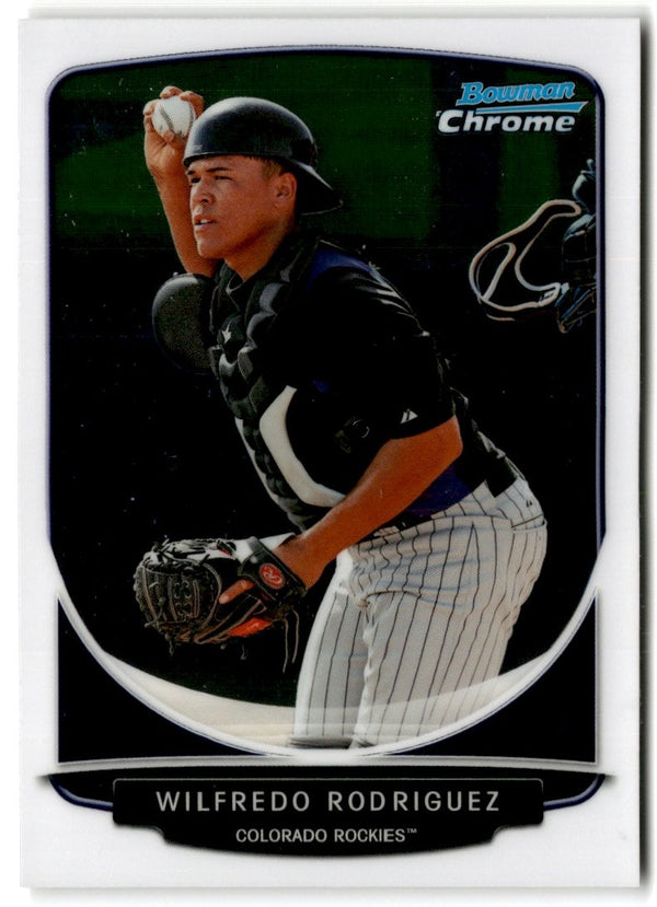 2013 Bowman Chrome Prospects Wilfredo Rodriguez #BCP58