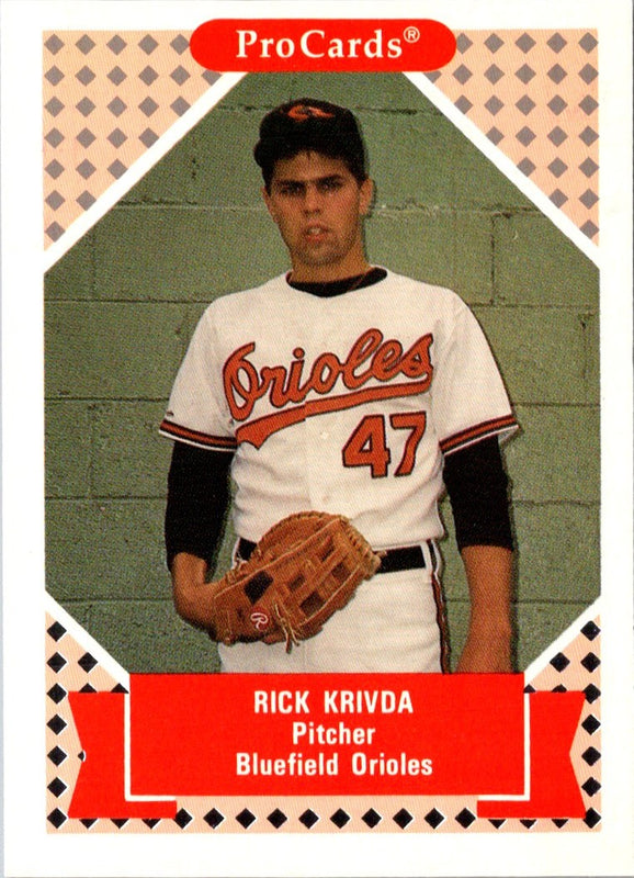 1991 ProCards Rick Krivda #13