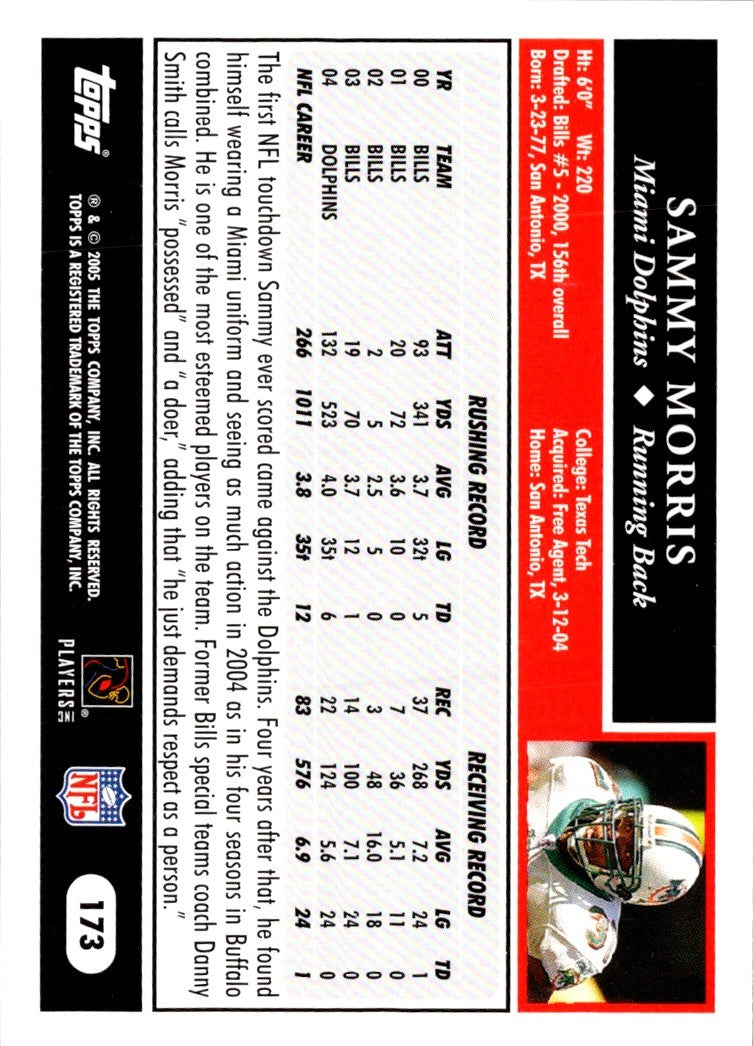 2005 Topps Sammy Morris