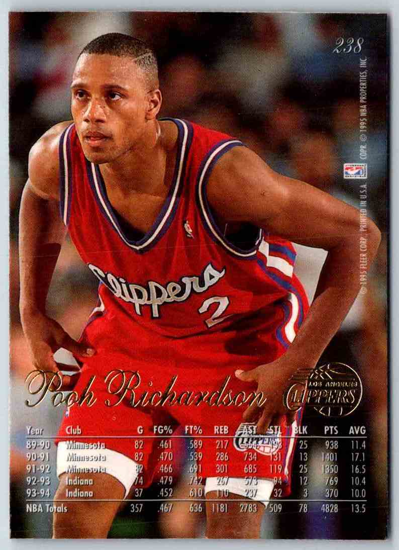 1994 Flair Pooh Richardson