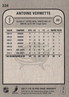 2011 O-Pee-Chee Antoine Vermette #334