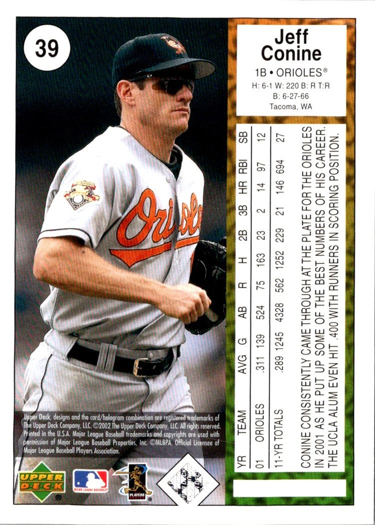 2002 Topps Reserve Jeff Conine