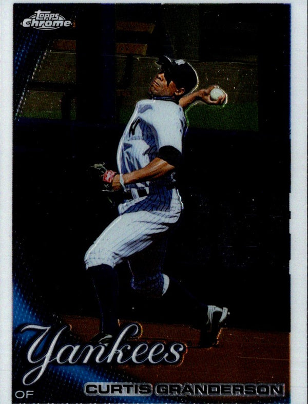 2010 Topps Chrome Curtis Granderson #71