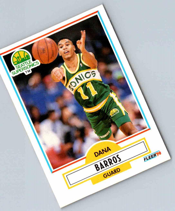 1990 Fleer Dana Barros #175