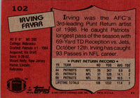 1987 Topps Irving Fryar #102