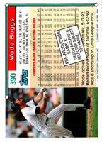 1993 Topps Wade Boggs #390