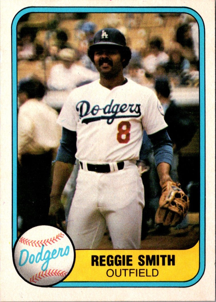1981 Fleer Reggie Smith