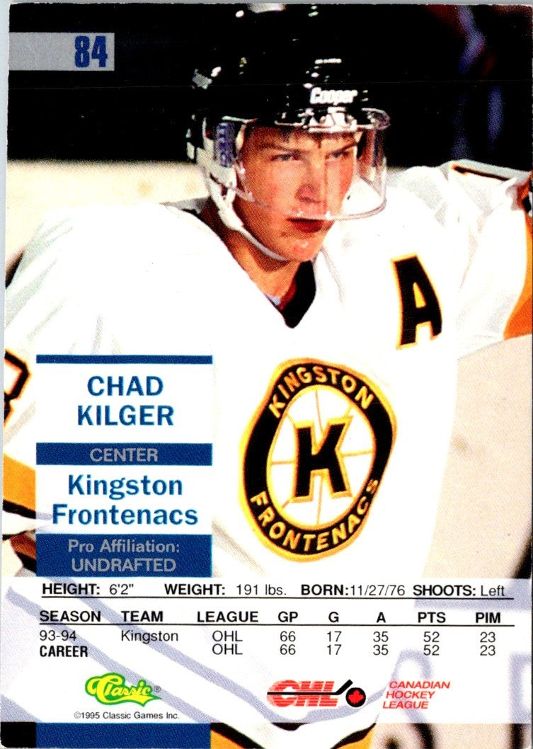 1995 Classic Images Gold Chad Kilger