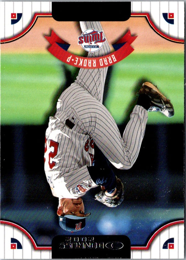 2002 Donruss Brad Radke #122