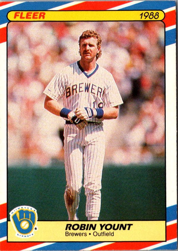 1988 Fleer SuperStars Robin Yount #44