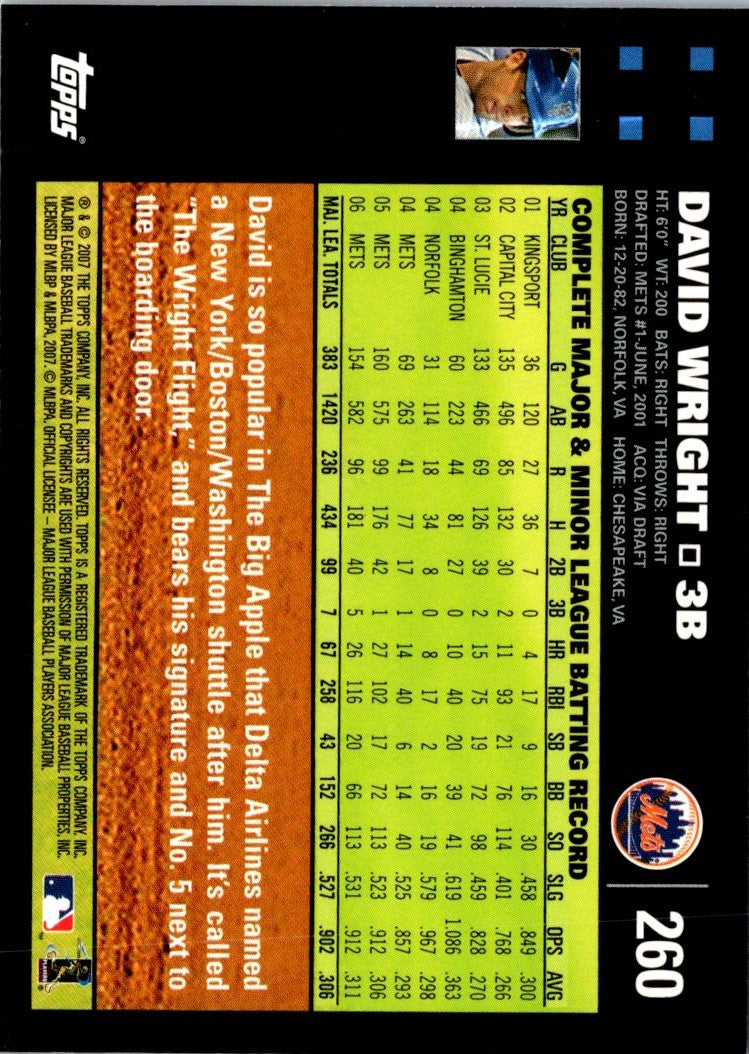 2007 Topps David Wright