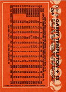 1988 O-Pee-Chee Garry Templeton