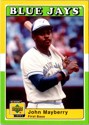 2001 Upper Deck Decade 1970's John Mayberry #10