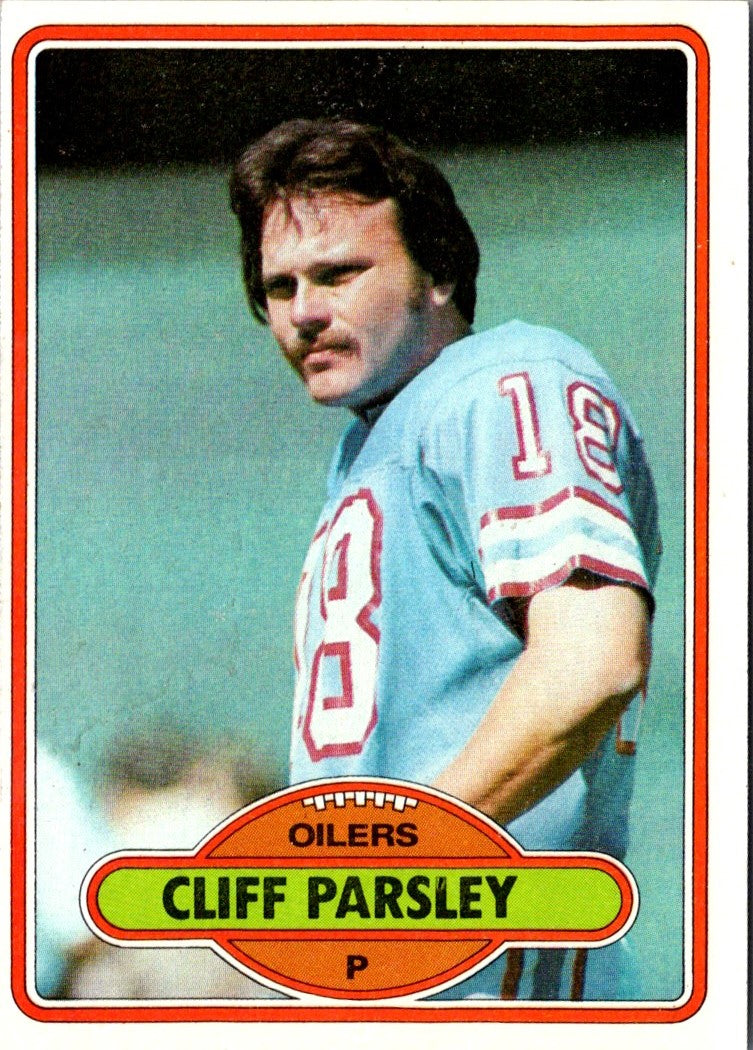 1980 Topps Cliff Parsley