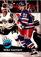 1991 Pro Set Mike Gartner #604