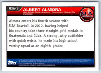 2010 Bowman Chrome USA Stars Albert Almora #USA-1