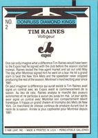 1988 Leaf Tim Raines #2