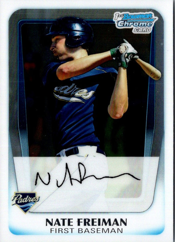 2011 Bowman Chrome Prospects Nate Freiman #BCP4